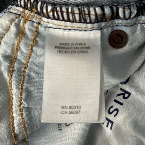 Lucky Brand Jeans Womens 12 31 Sweet Straight Casual Thrashed Destroyed Grunge - Picture 8 of 14